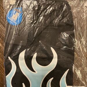 Rip n dip hades Black and Blue Flame Shorts